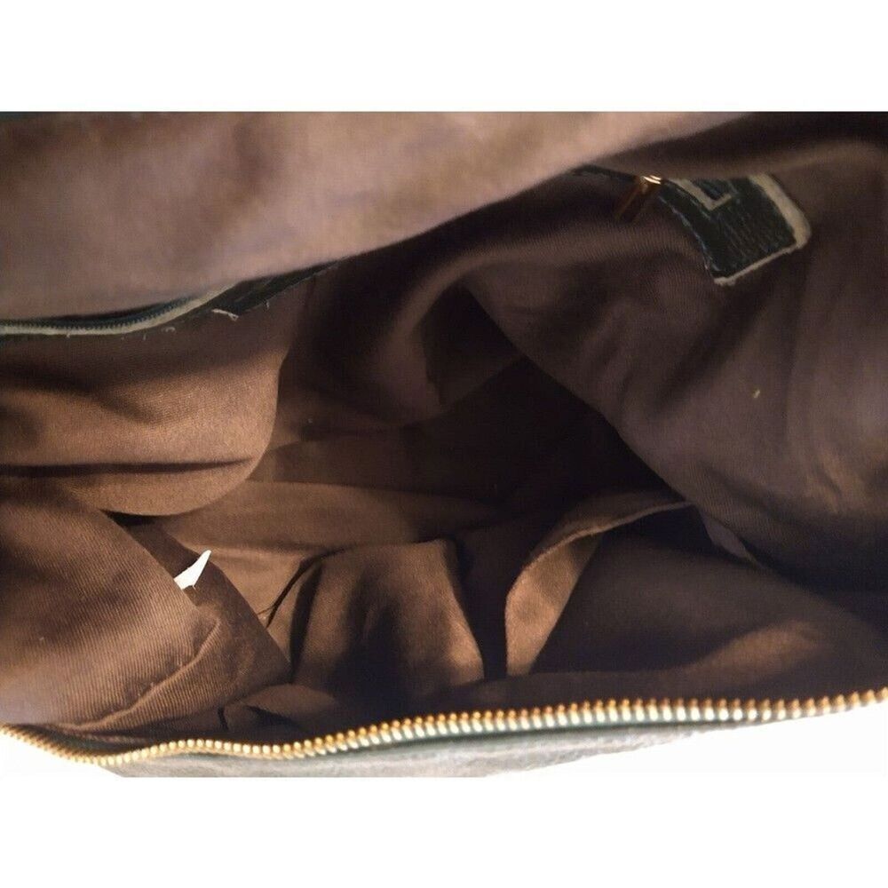 Onna ehrlich Leather hobo Olive Green bag Boho Hippie - Picture 11 of 12